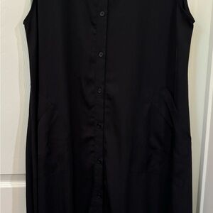 BLACK LONG DRESS ONE SIZE